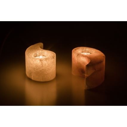 Rabalux - Suolalamppu - kynttilänjalka oranssi/valkoinen