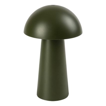 Rabalux - himmennettävä kosketusohjattu ladattava LED-ulkovalaisin LED/1,5W/5V IP44 1200 mAh USB vihreä