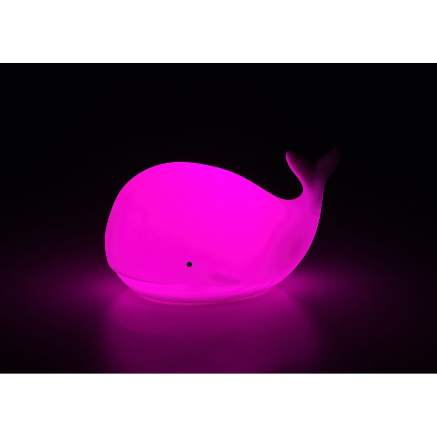 Rabalux - LED RGB kosketusohjattu yövalo LED/0,05W/1xCR2032 valas