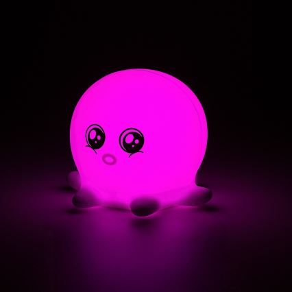 Rabalux - LED RGB kosketusohjattu yövalo LED/0,05W/1xCR2032 mustekala