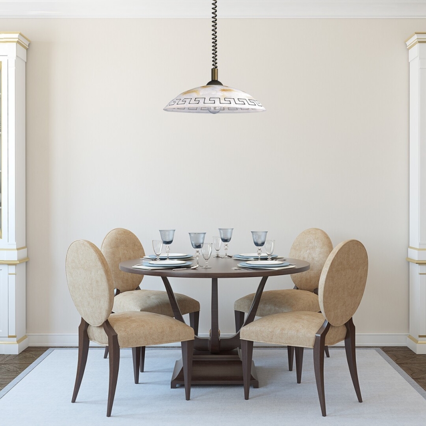 Rabalux - Kattokruunu 1xE27/60W/230V