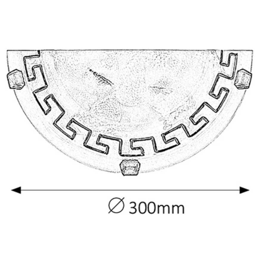 Rabalux - Seinävalaisin 1xE27/60W/230V