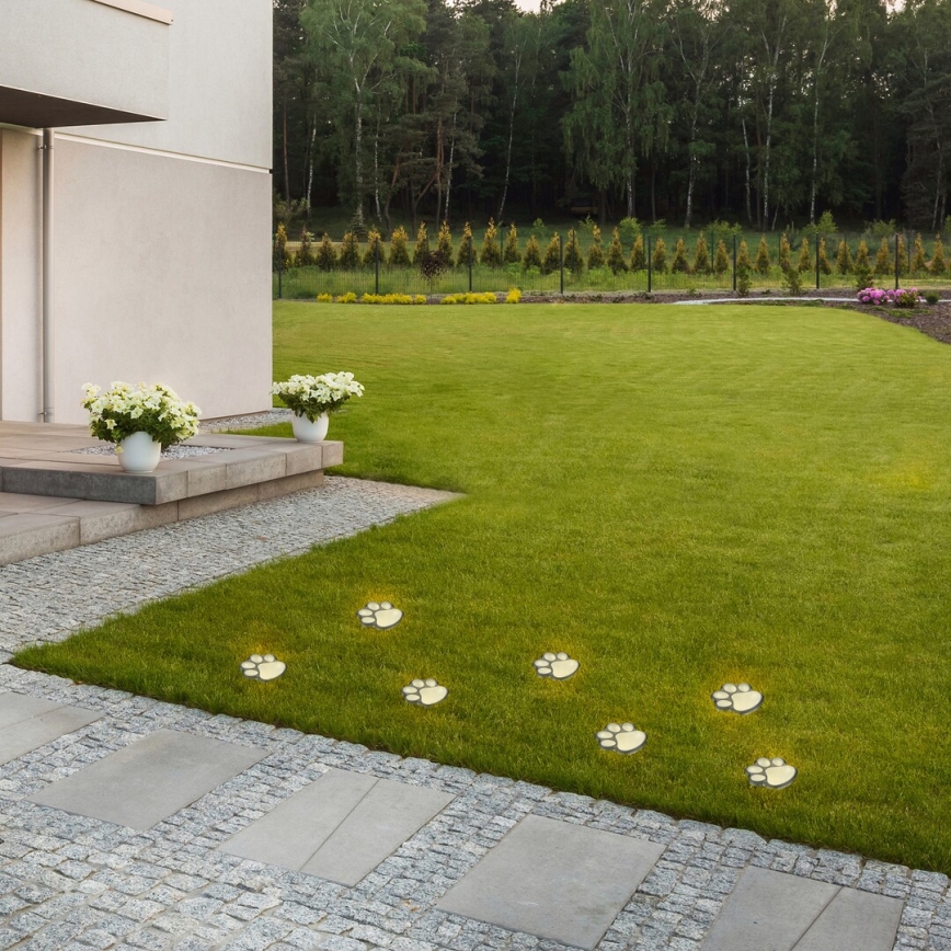 Rabalux - LED aurinkovalaisin 4xLED/0,06W/1,2V IP44 600 mAh