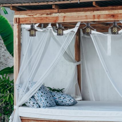 Rabalux - LED aurinkovalaisin 8xLED/0,1W/1,2V IP44 1200 mAh