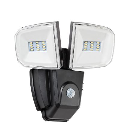 Rabalux - LED-aurinkovalonheitin anturilla LED/12W/3,7V IP44