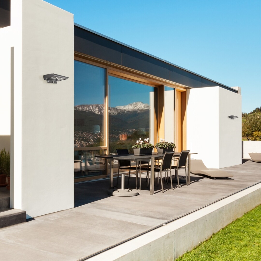 Rabalux - LED aurinkokennovalo anturilla LED/4W/3,7V IP44