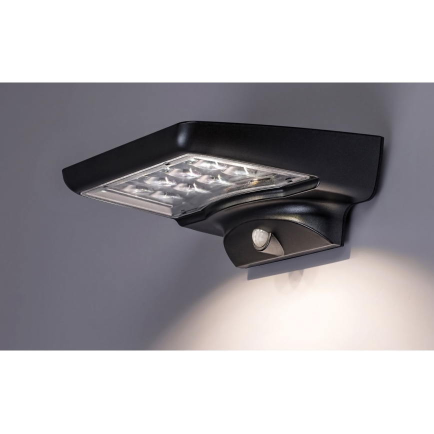 Rabalux - LED aurinkokennovalo anturilla LED/4W/3,7V IP44