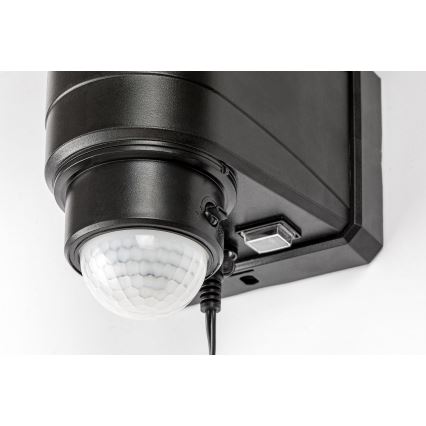Rabalux - LED-aurinkovalonheitin anturilla LED/5W/3,7V IP44 2500 mAh
