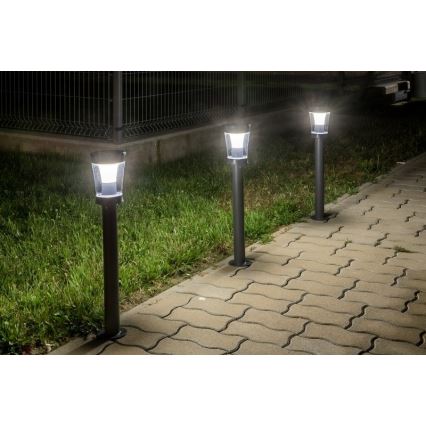 Rabalux - LED aurinkokennovalo LED/3W/3,7V IP65 antrasiitti 2000 mAh