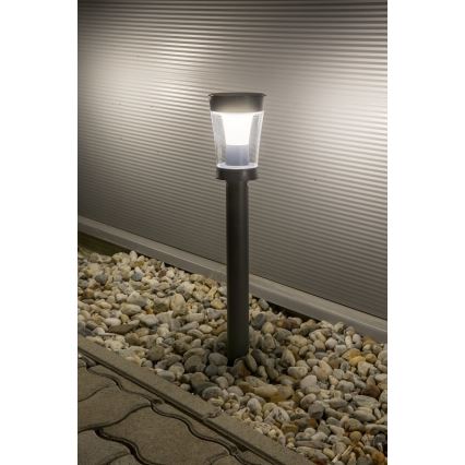 Rabalux - LED aurinkokennovalo LED/3W/3,7V IP65 antrasiitti 2000 mAh