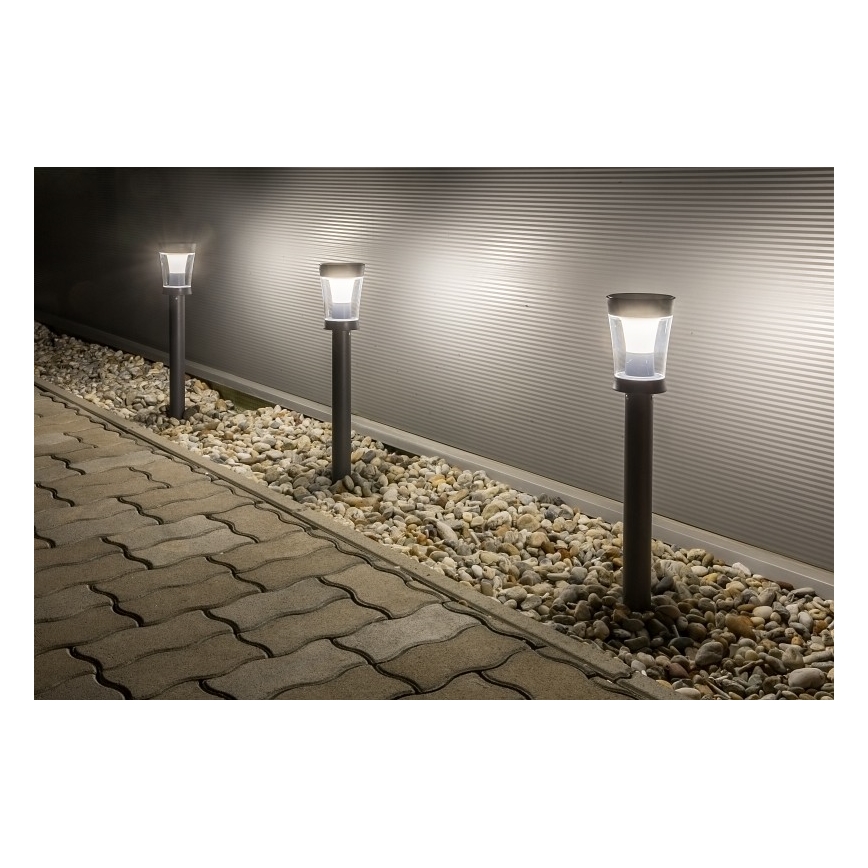 Rabalux - LED aurinkokennovalo LED/3W/3,7V IP65 antrasiitti 2000 mAh