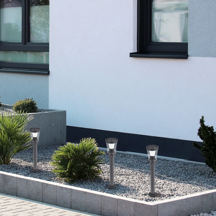 Rabalux - LED aurinkokennovalo LED/3W/3,7V IP65 antrasiitti 2000 mAh