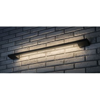Rabalux - LED-ulkoseinävalaisin LED/8W/230V IP54 59,5 cm musta