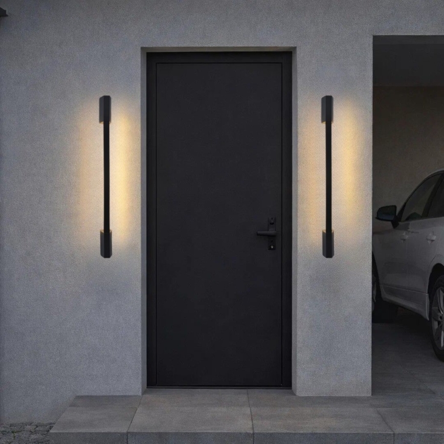 Rabalux - LED ulkoseinävalaisin LED/8W/230V IP54 90 cm musta