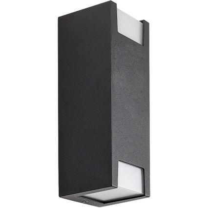 Rabalux - Ulkoseinävalaisin 2xGU10/7W/230V IP44 musta