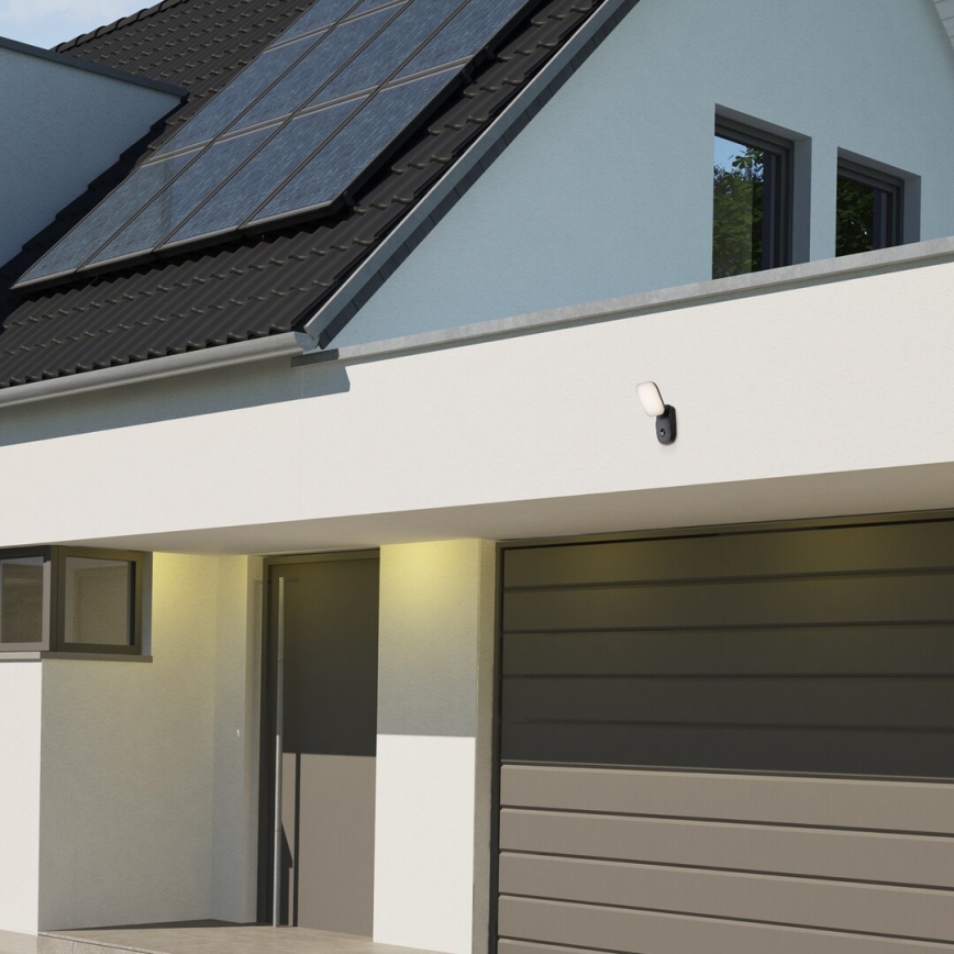 Rabalux - LED Ulkovalaisin joustava anturilla LED/12W/230V IP44