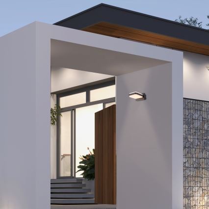 Rabalux - LED-ulkoseinävalaisin LED/12W/230V IP44 musta