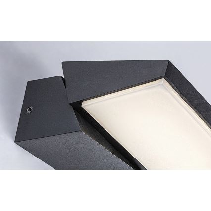 Rabalux - LED-ulkoseinävalaisin LED/13W/230V IP65 musta