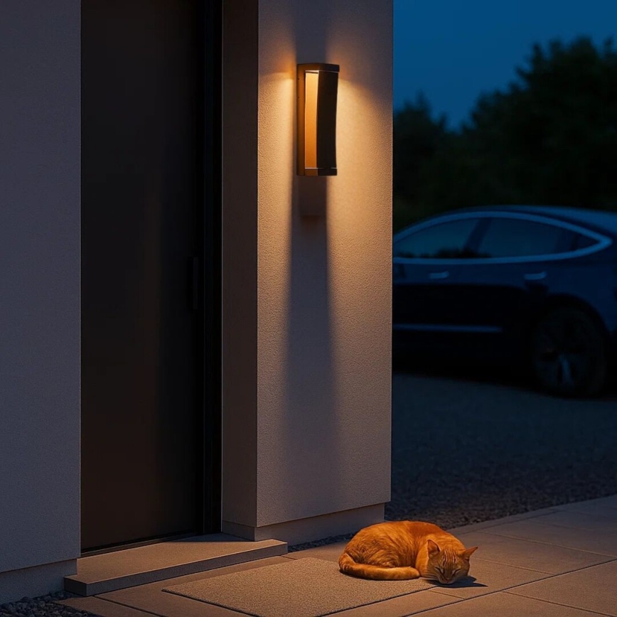 Rabalux - LED-ulkoseinävalaisin LED/13W/230V IP65 ruskea