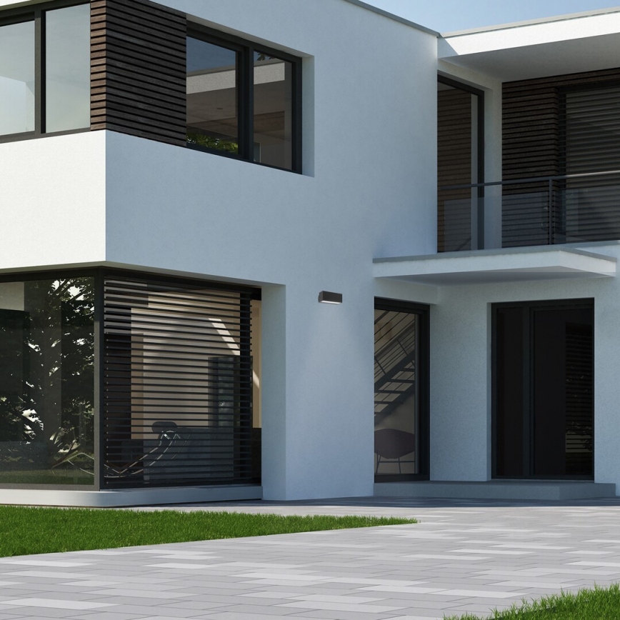 Rabalux - LED-ulkoseinävalaisin LED/10W/230V IP54 musta