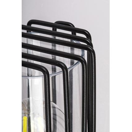 Rabalux - Ulkoseinävalaisin 1xE27/60W/230V IP54 musta