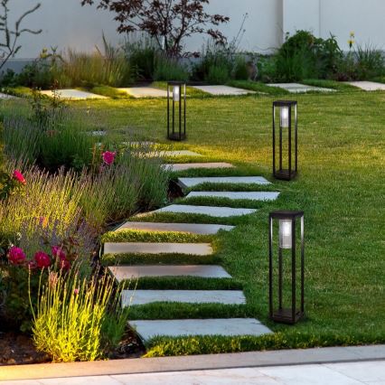 Rabalux - Ulkovalaisin 1xE27/15W/230V IP54 musta