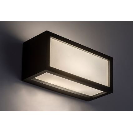 Rabalux - LED-ulkovalaisin, seinävalaisin LED/10W/230V IP54 musta