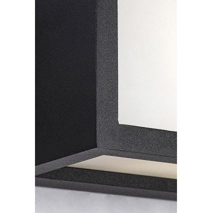 Rabalux - LED-ulkovalaisin, seinävalaisin LED/10W/230V IP54 musta