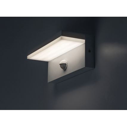 Rabalux - LED Ulkovalo anturilla LED/9W/230V 2700/4000/6500K IP54 valkoinen