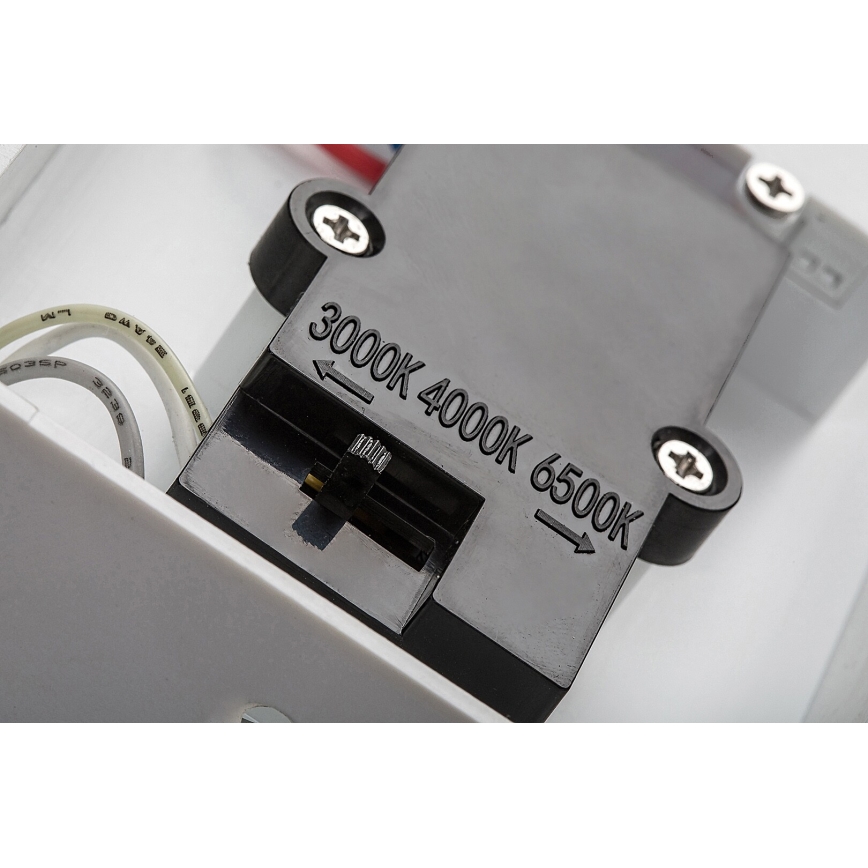 Rabalux - LED Ulkovalo anturilla LED/9W/230V 2700/4000/6500K IP54 valkoinen