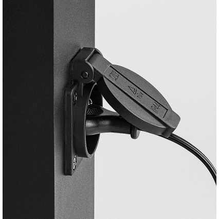 Rabalux - Ulkovalaisin pistorasialla 1xE27/12W/230V IP44