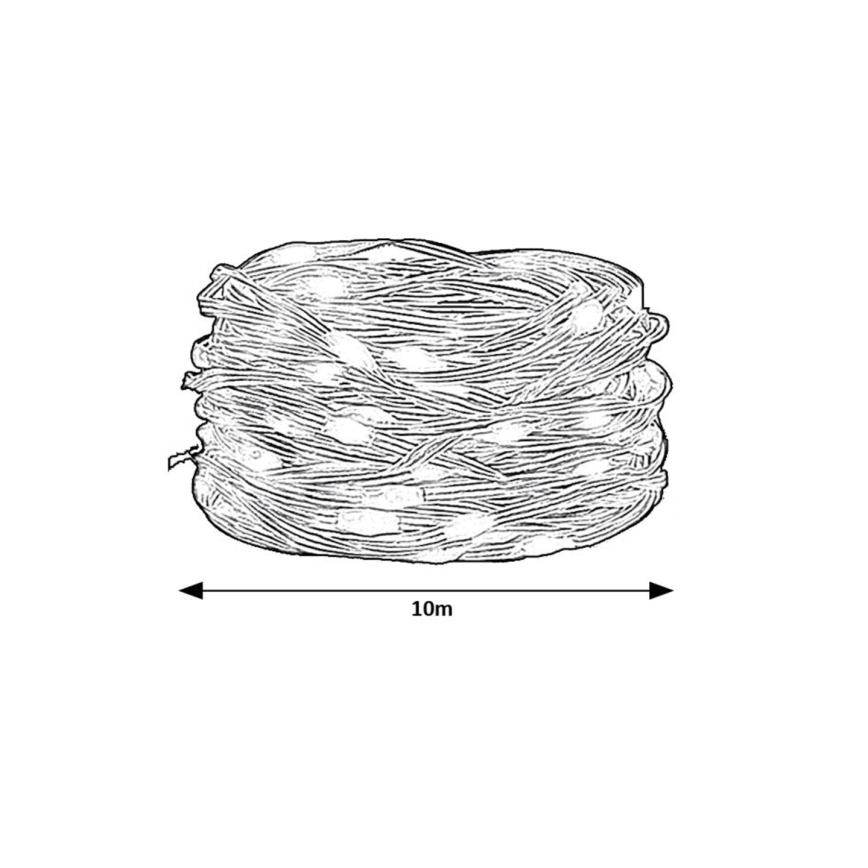 Rabalux - LED-RGB-nauha LED/3,2W/5V 10m IP44 Wi-Fi + kauko-ohjaus