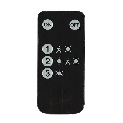 Rabalux - LED aurinkokennovalo anturilla LED/8W/3,7V 1800mAh IP65 + kaukosäädin