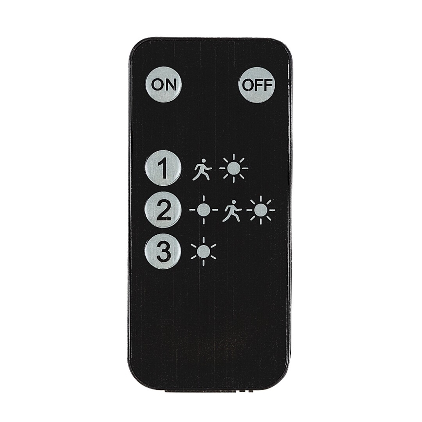 Rabalux - LED aurinkokennovalo anturilla LED/8W/3,7V 1800mAh IP65 + kaukosäädin