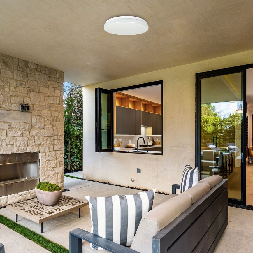 Rabalux - LED-kattovalaisin kylpyhuoneeseen tunnistimella LED/24W/230V 4000K IP44 halkaisija 35 cm