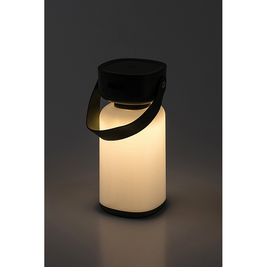 Rabalux - LED Himmennettävä ladattava ulkopöytävalaisin LED/3W/5V IP44 vihreä