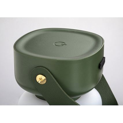 Rabalux - LED Himmennettävä ladattava ulkopöytävalaisin LED/3W/5V IP44 vihreä