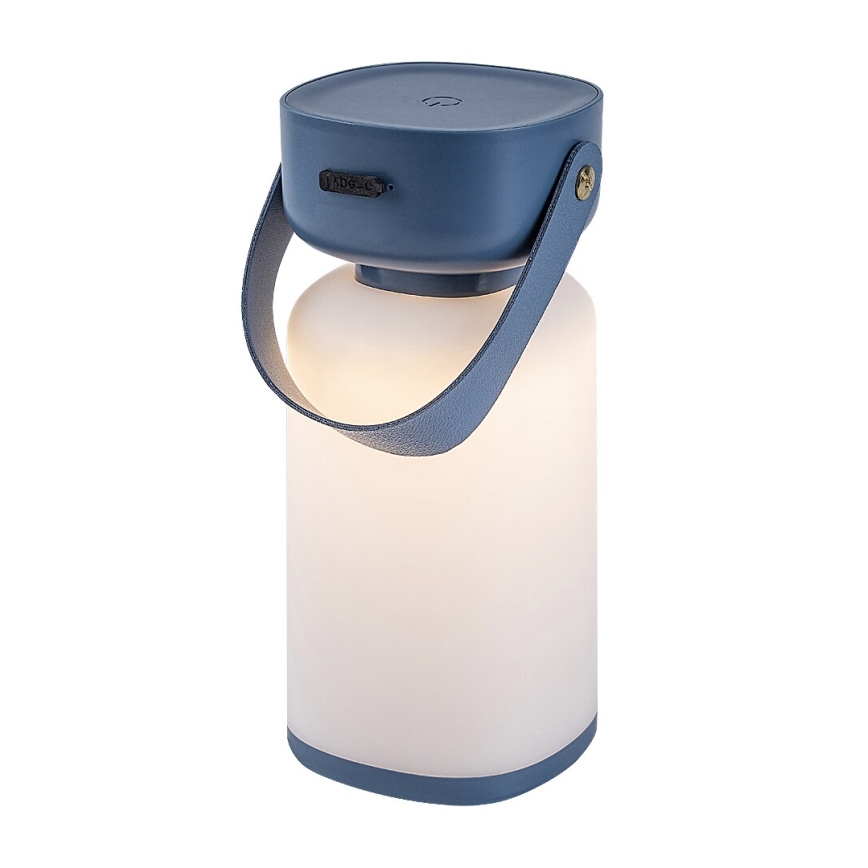 Rabalux - LED Himmennettävä ladattava ulkopöytävalaisin LED/3W/5V IP44 sininen