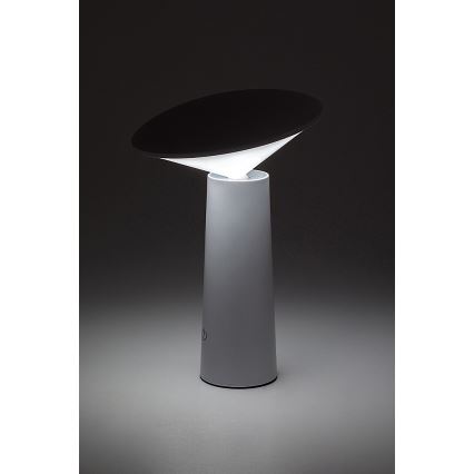 Rabalux - LED Himmennettävä ladattava kosketuspöytävalaisin POLPERRO LED/3W/3,7V 1200mAh valkoinen