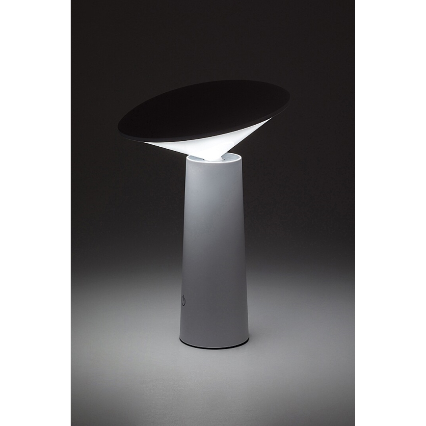 Rabalux - LED Himmennettävä ladattava kosketuspöytävalaisin POLPERRO LED/3W/3,7V 1200mAh valkoinen