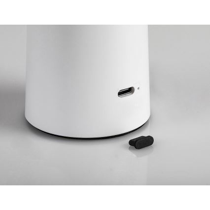 Rabalux - LED Himmennettävä ladattava kosketuspöytävalaisin POLPERRO LED/3W/3,7V 1200mAh valkoinen