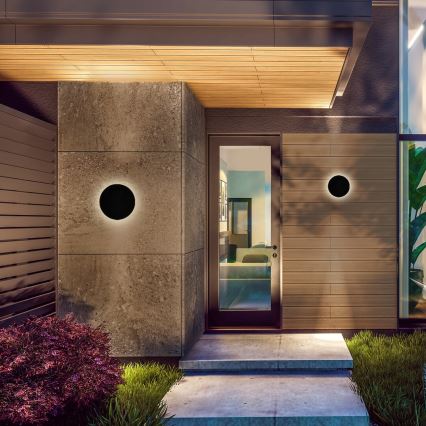 Rabalux - LED-ulkoseinävalaisin 15W/230V 2700/4000/6500K IP65 musta