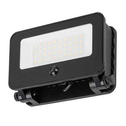 Rabalux - LED aurinkokennovalo liiketunnistimella LED/6W/3,7V 3000/4000/6500K IP65 2200 mAh