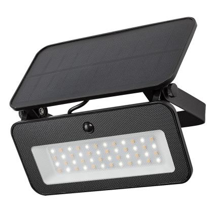 Rabalux - LED aurinkokennovalo liiketunnistimella LED/8W/3,7V 3000/4000/6500K IP65 2600 mAh
