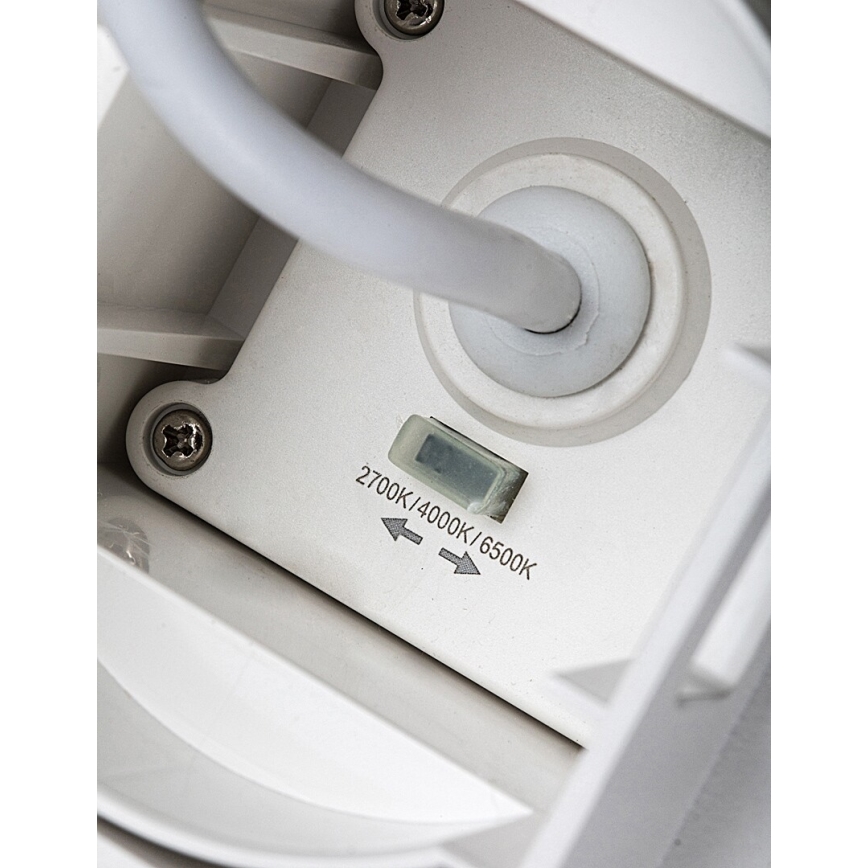 Rabalux - LED-ulkoseinävalaisin LED/9W/230V 2700/4000/6500K IP65 valkoinen