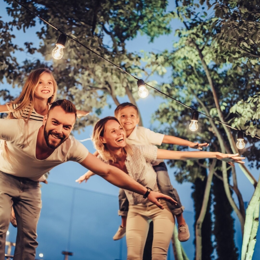 Rabalux - LED-aurinkoketju LED/3,6W/3,7V 6,5 m 1200mAh IP44