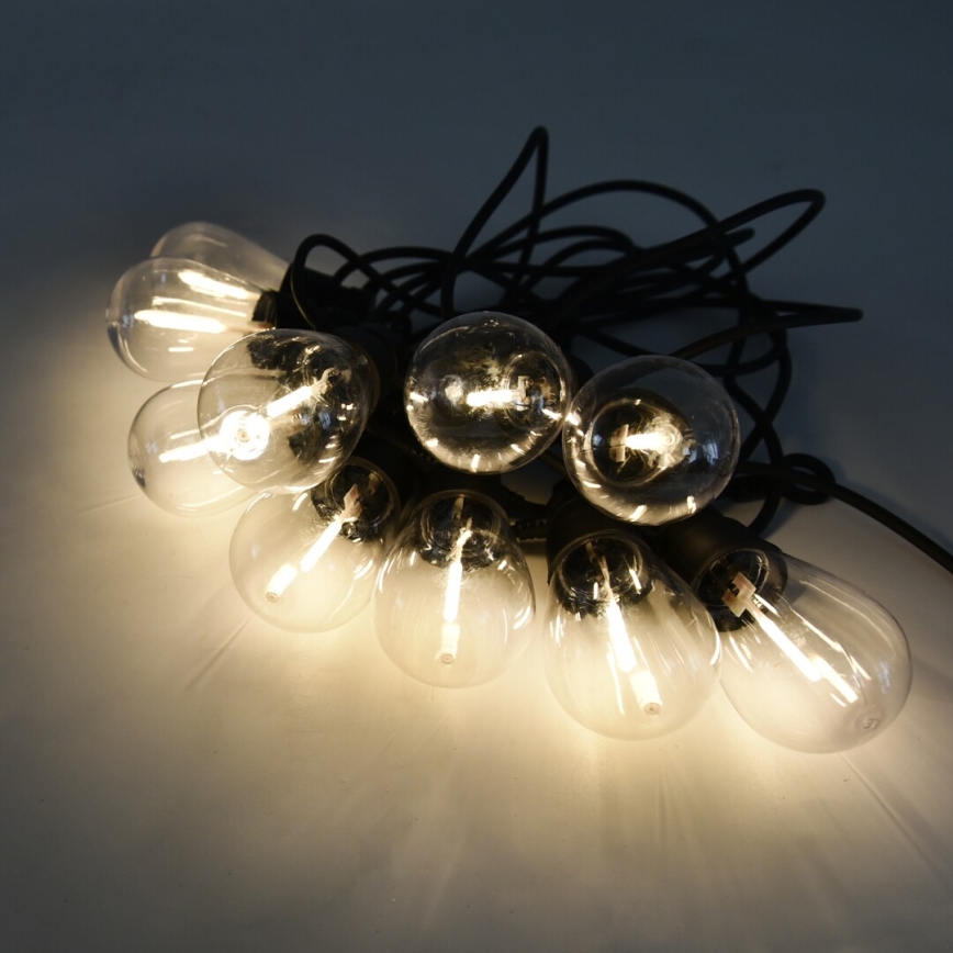 Rabalux - LED-aurinkoketju LED/3,6W/3,7V 6,5 m 1200mAh IP44