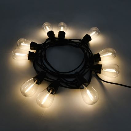 Rabalux - LED-aurinkoketju LED/3,6W/3,7V 6,5 m 1200mAh IP44