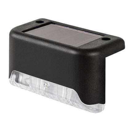 Rabalux - 4 kpl LED-aurinkoseinävalaisinta hämäräkytkimellä LED/0,06W/1,2V 300 mAh IP44