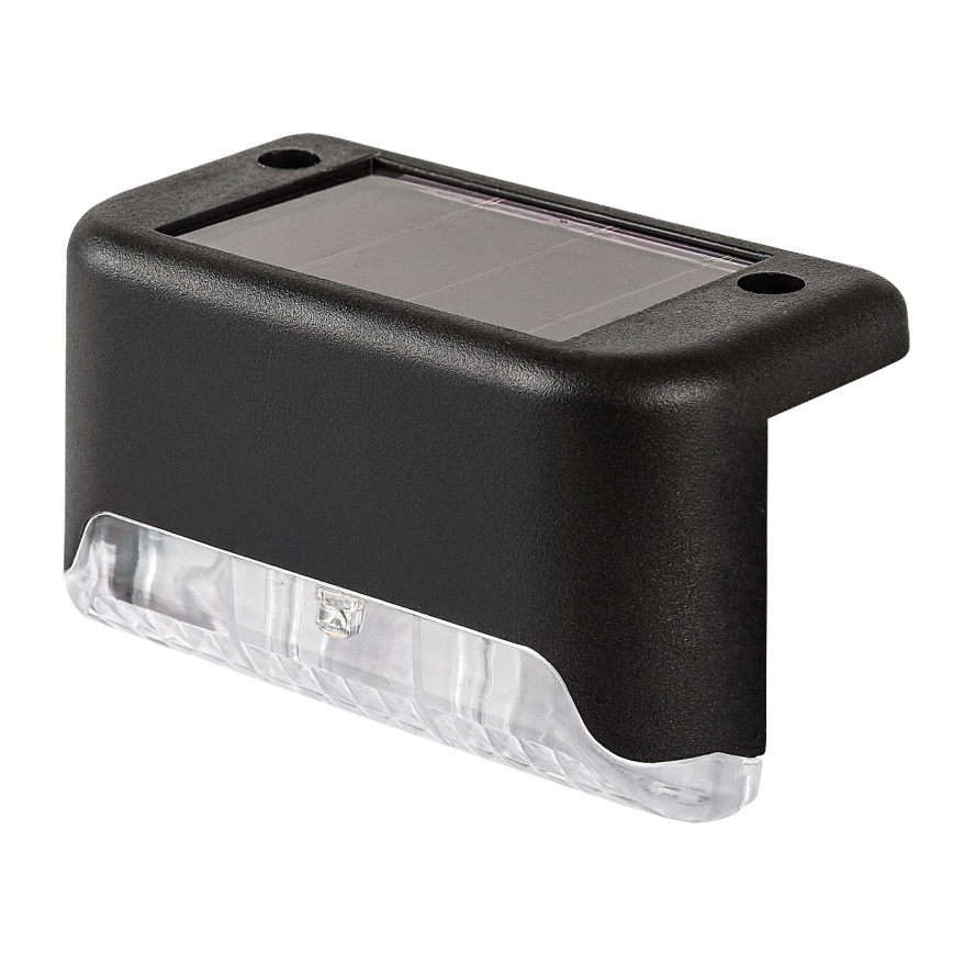 Rabalux - 4 kpl LED-aurinkoseinävalaisinta hämäräkytkimellä LED/0,06W/1,2V 300 mAh IP44